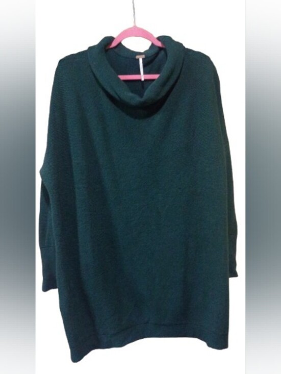 Free People Sweaters - Free People Textured Cowl‑Neck Sweater –